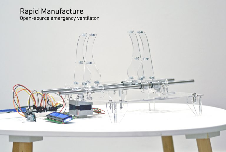 Rapid Manufacturing: open-source prototype low cost emergency ventilator