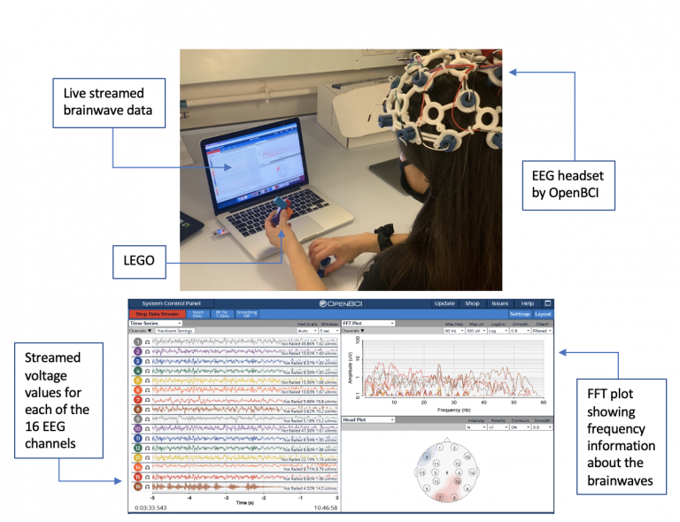 Research internship investigating BCI applications in engineering design