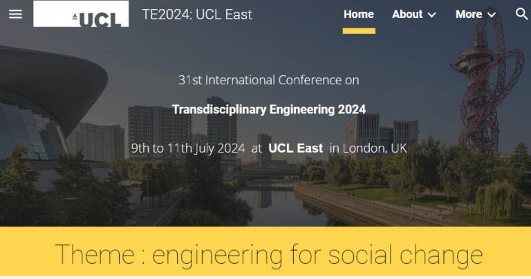 Presenting at Transdisciplinary Engineering 2024 (TE2024)